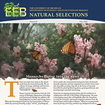 cover image of fall 2023 newsletter